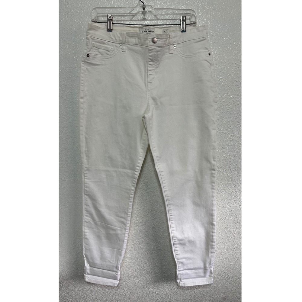Lucky Brand Ava Skinny Jeans Mid Rise Denim Size 14/32 Womens